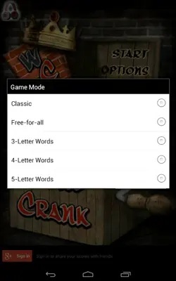 Word Crank Spelling Word Game android App screenshot 0